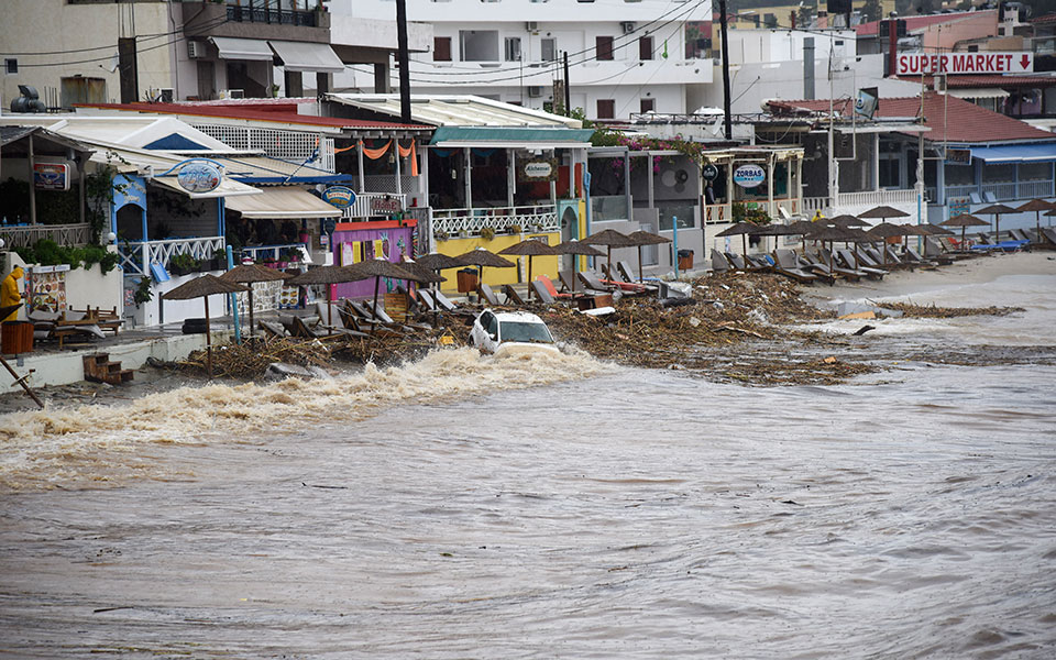 Έλος , έχει καταλήξει, το αντιπλημμυρικό στης Αγίας Πελαγίας