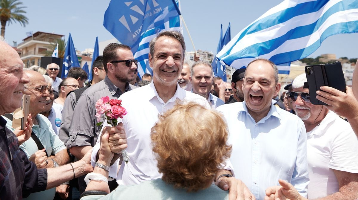 Μήνυμα νίκης από τον Μητσοτάκη στην Κρήτη