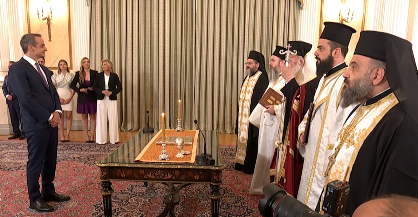 Ορκίστηκε ο Κυριάκος Μητσοτάκης