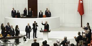 Ορκίστηκε ξανά πρόεδρος ο Ερντογάν