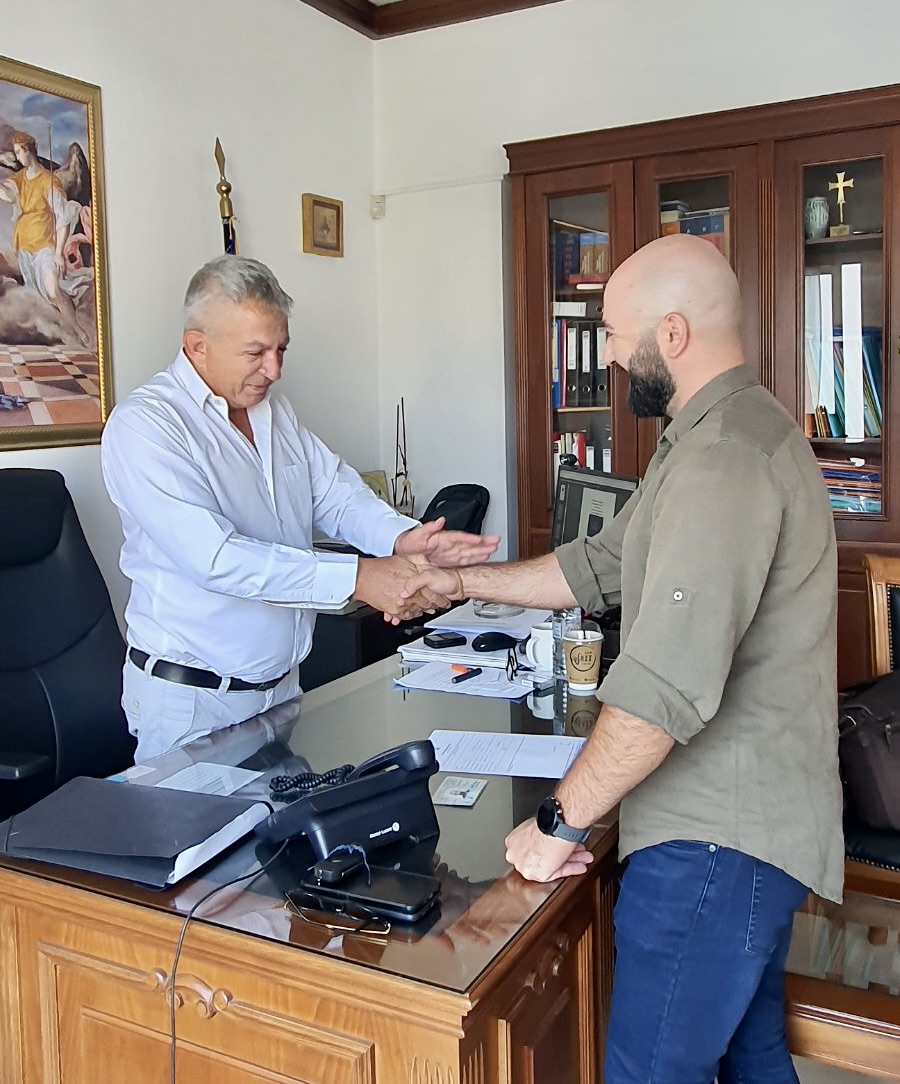 Με την παράταξη “ΤΟΛΜΑΜΕ ΜΑΖΙ” στη Φαιστό ο Ηλίας Φραγκιαδάκης