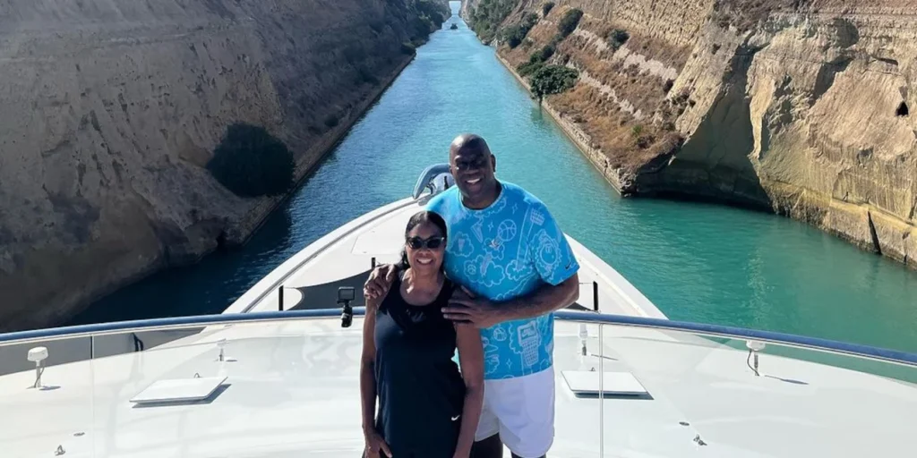 Διέσχισε τον Ισθμό της Κορίνθου ο Magic Johnson