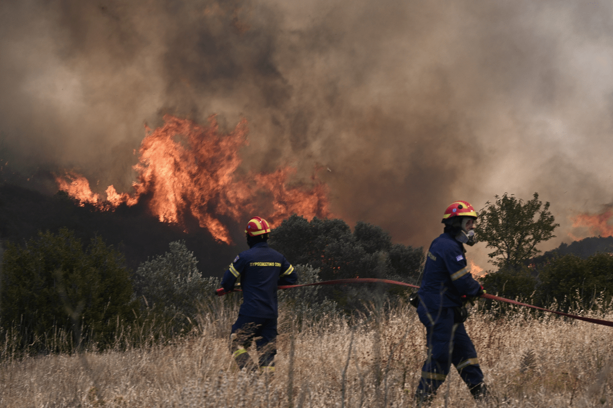 Μέσα σε δύο ώρες κάηκαν 12 χιλιόμετρα στον Κουβαρά