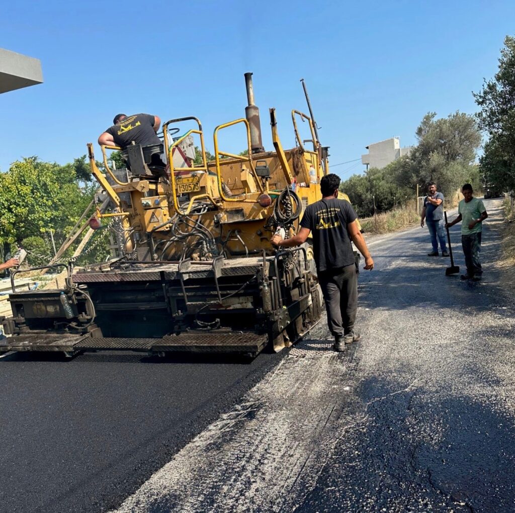 Σειρά ασφαλτοστώσεων στο Δήμο Μαλεβιζίου