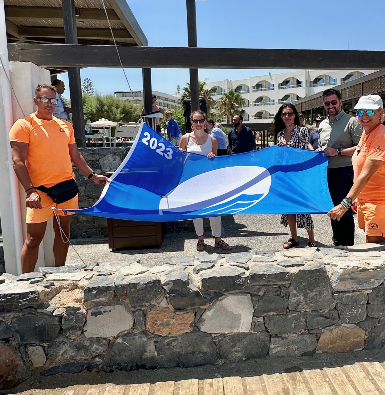 Μία ακόμα Γαλάζια σημαία στο Μαλεβίζι