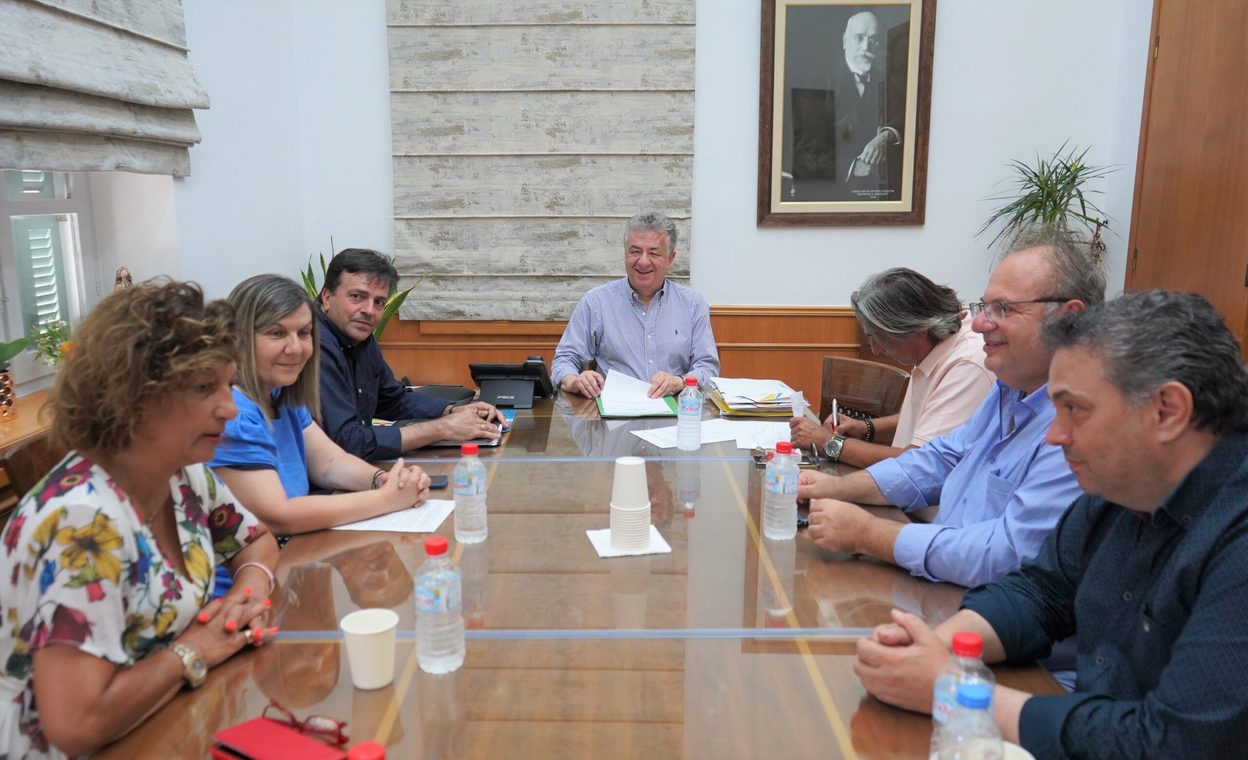 Υπογραφή σύμβασης για την αποκατάσταση κατολισθήσεων