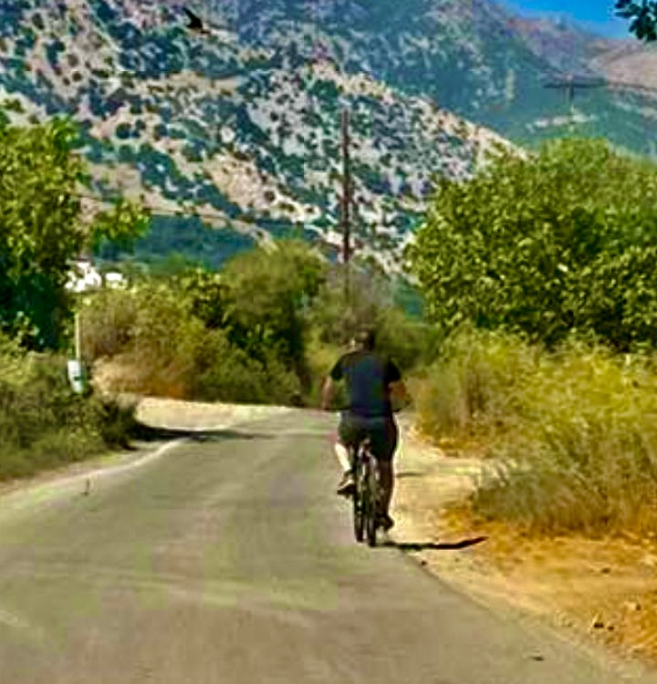 Κι ο Νίκος το… ποδήλατο του