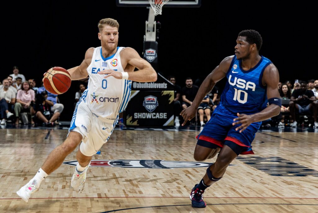 Βαριά ήττα από τις ΗΠΑ για την Εθνική