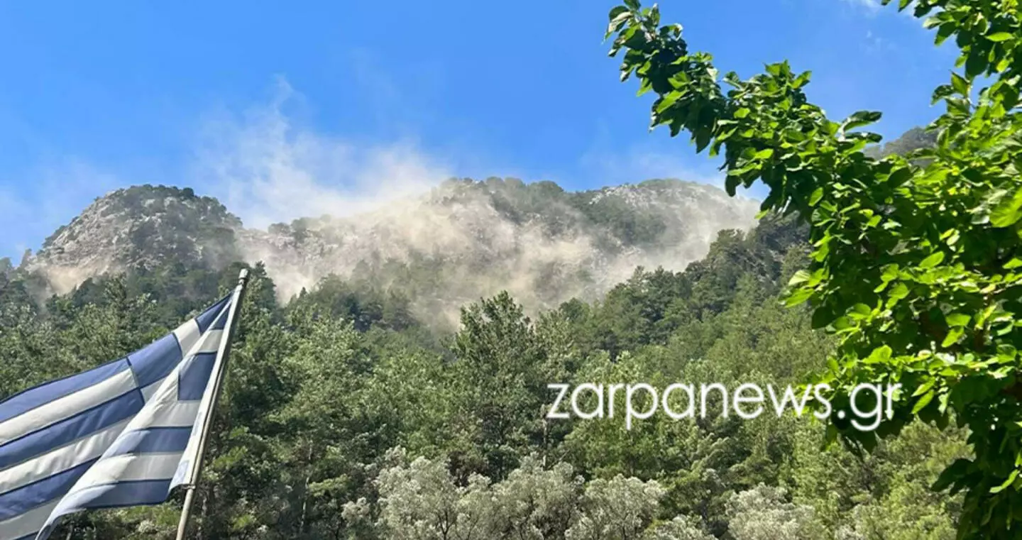 Σκόνη στις βουνοκορφές σήκωσε ο χθεσινός σεισμός