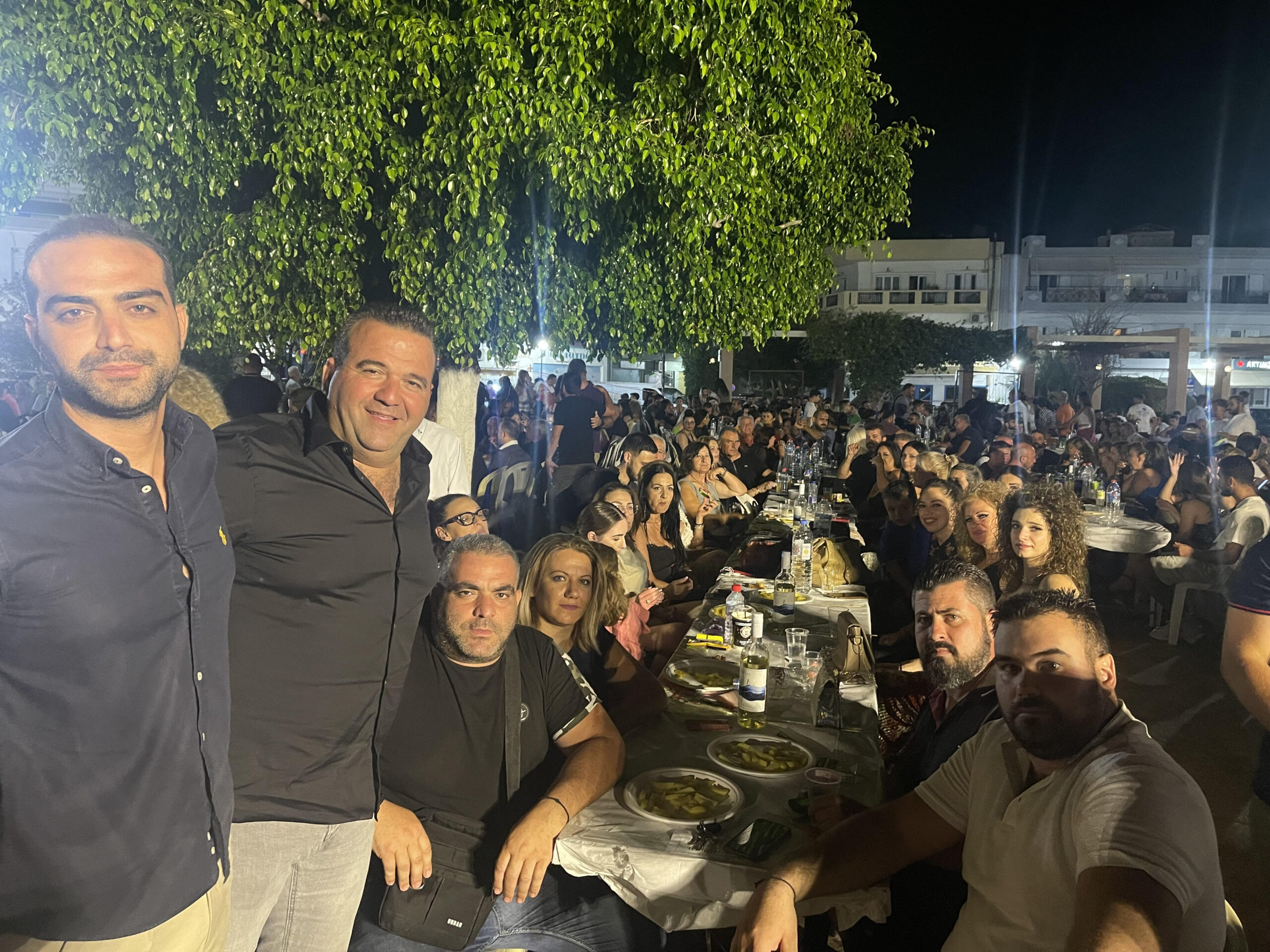 Δυναμικό παρών της “Συνεργασίας Ευθύνης” στην κρητική βραδιά στο Γαζί