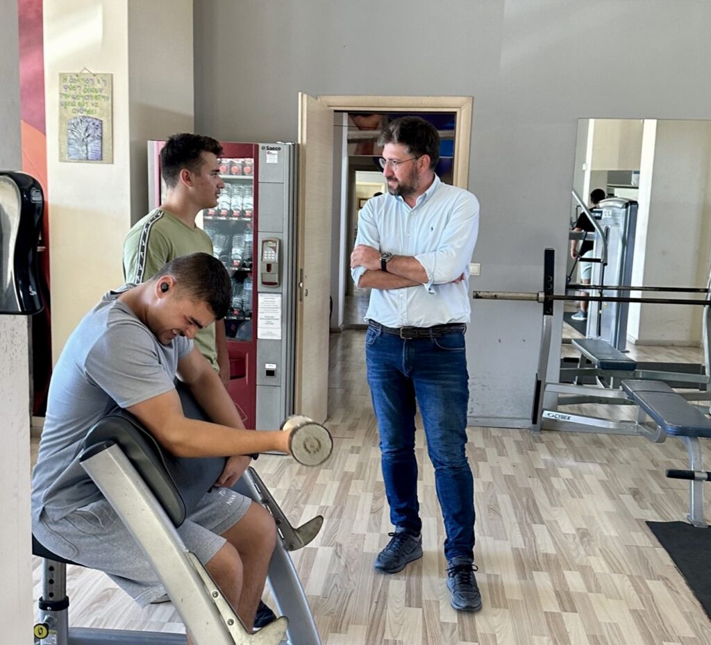 Αναβαθμίζει το Δημοτικό Γυμναστήριο ο Δήμος Μαλεβιζίου