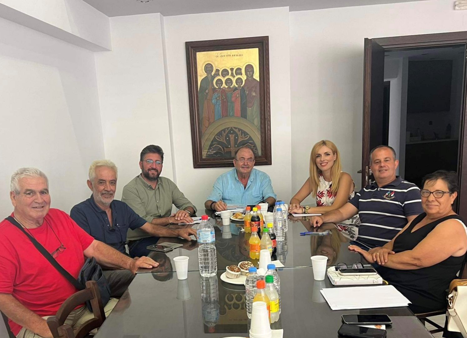 Συνάντηση με τον Σύλλογο Πολυτέκνων είχε ο Μενέλαος Μποκέας