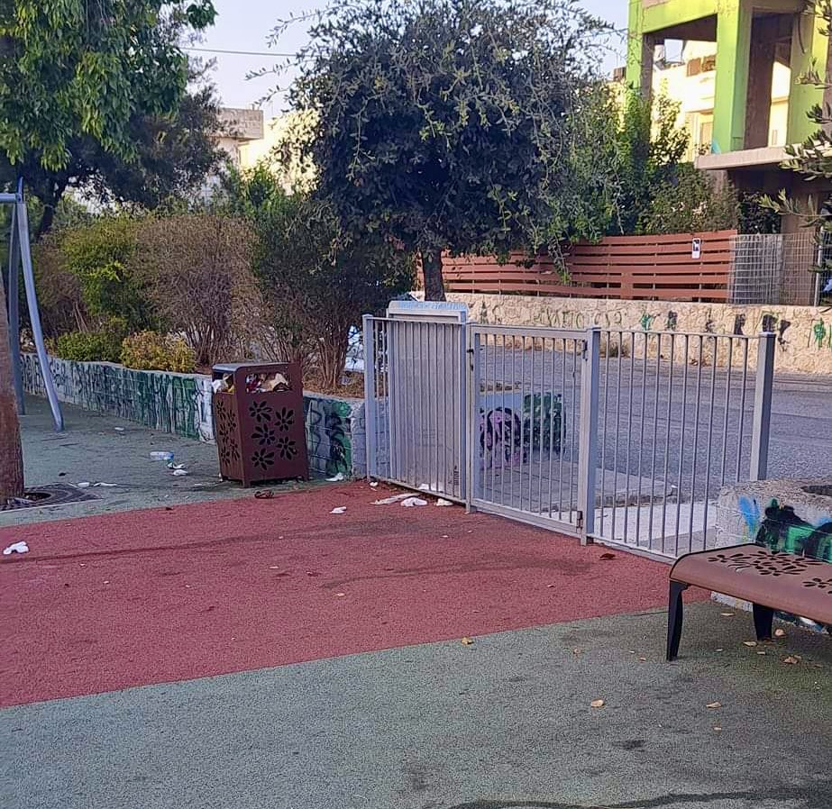 ΑΠΟΚΛΕΙΣΤΙΚΟ ΘΕΜΑ: Άθλιες εικόνες σε πάρκα και παιδικές χαρές της πόλης (photos)