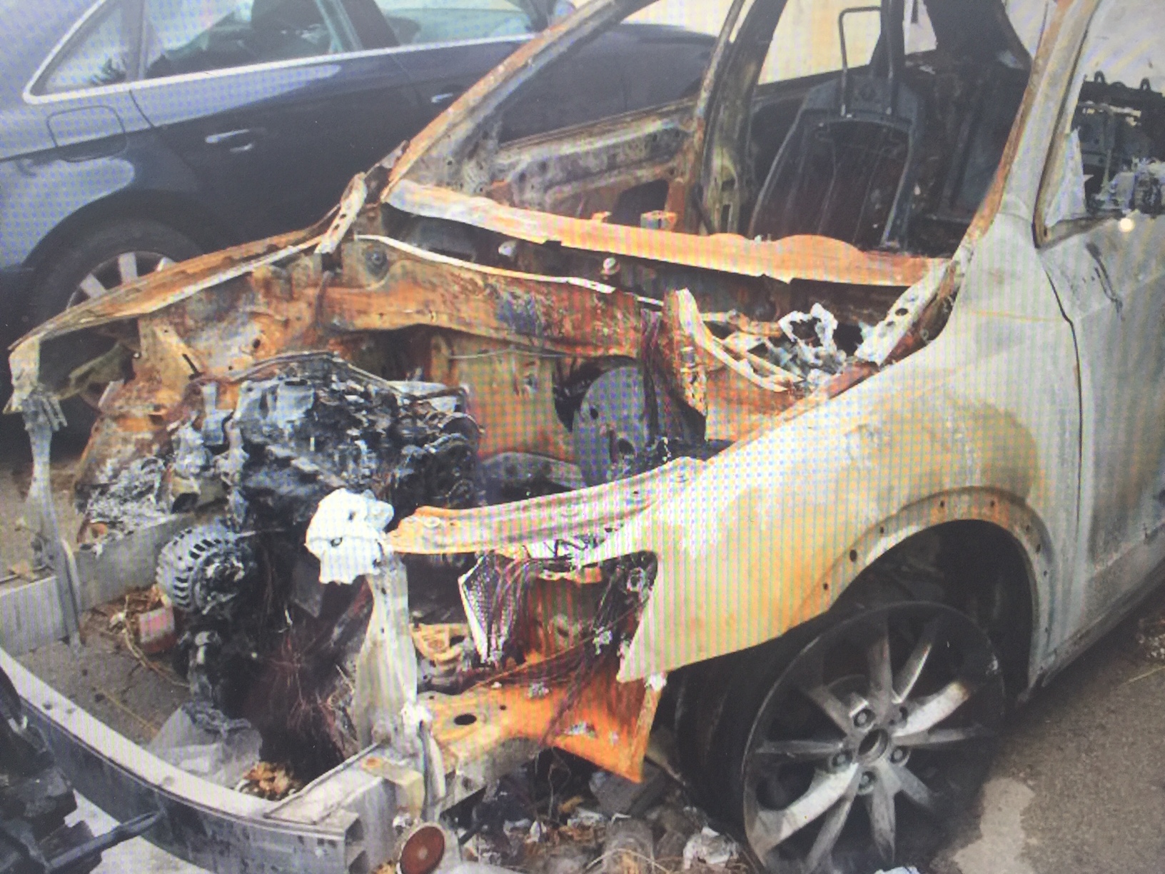 Κάηκε ολοσχερώς αυτοκίνητο στις Μοίρες