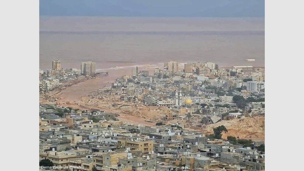 Κακοκαιρία Daniel στη Λιβύη: Καταστράφηκε το 25% της Ντέρνα – Πάνω από 1.000 πτώματα στην πόλη