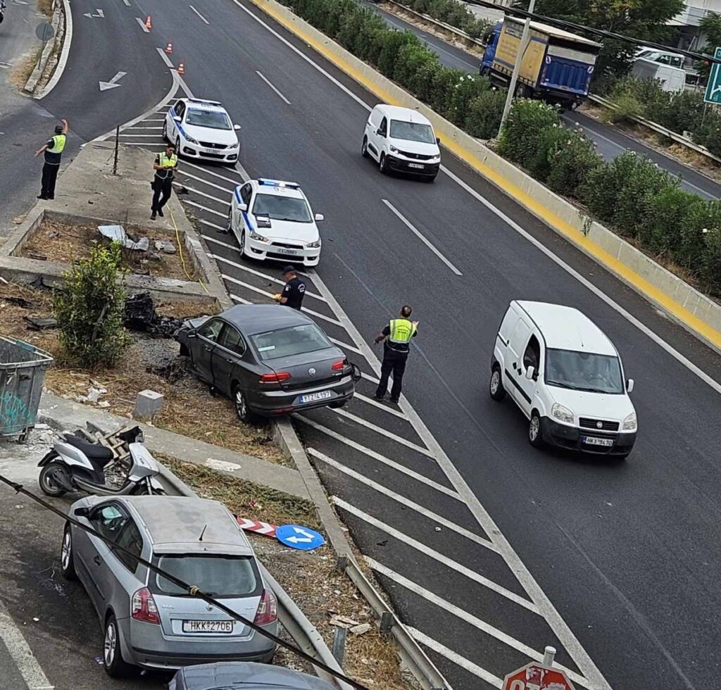 Νέο τροχαίο στον Βόρειο Οδικό Άξονα
