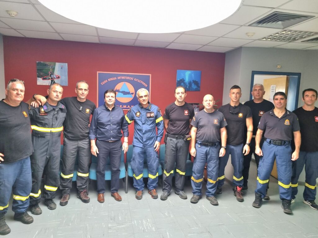 Επίσκεψη Αντιπεριφερειάρχη Ν. Συριγωνάκη στην 3η ΕΜΑΚ