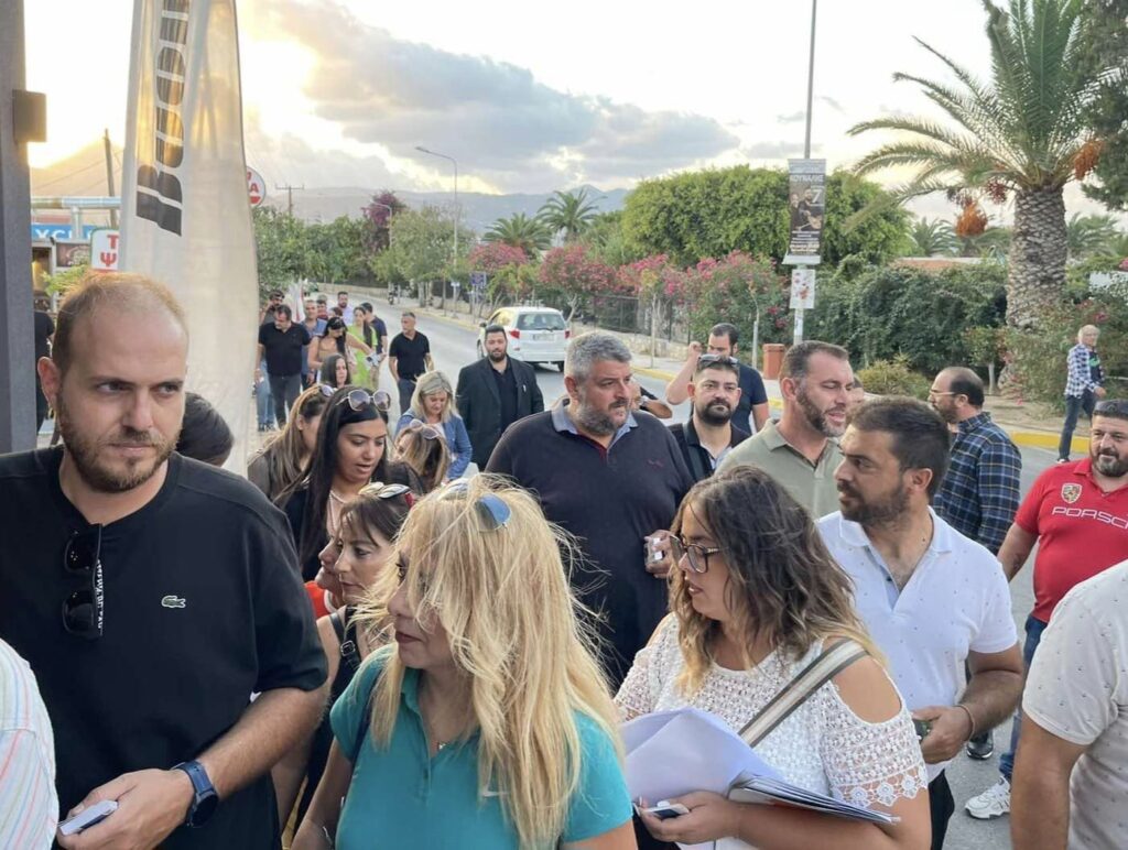 Στην Αμμουδάρα ο Δημήτρης Πιτσικάκης