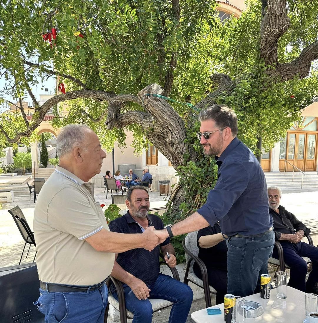 Στη γιορτή μήλου ο Μενέλαος Μποκέας