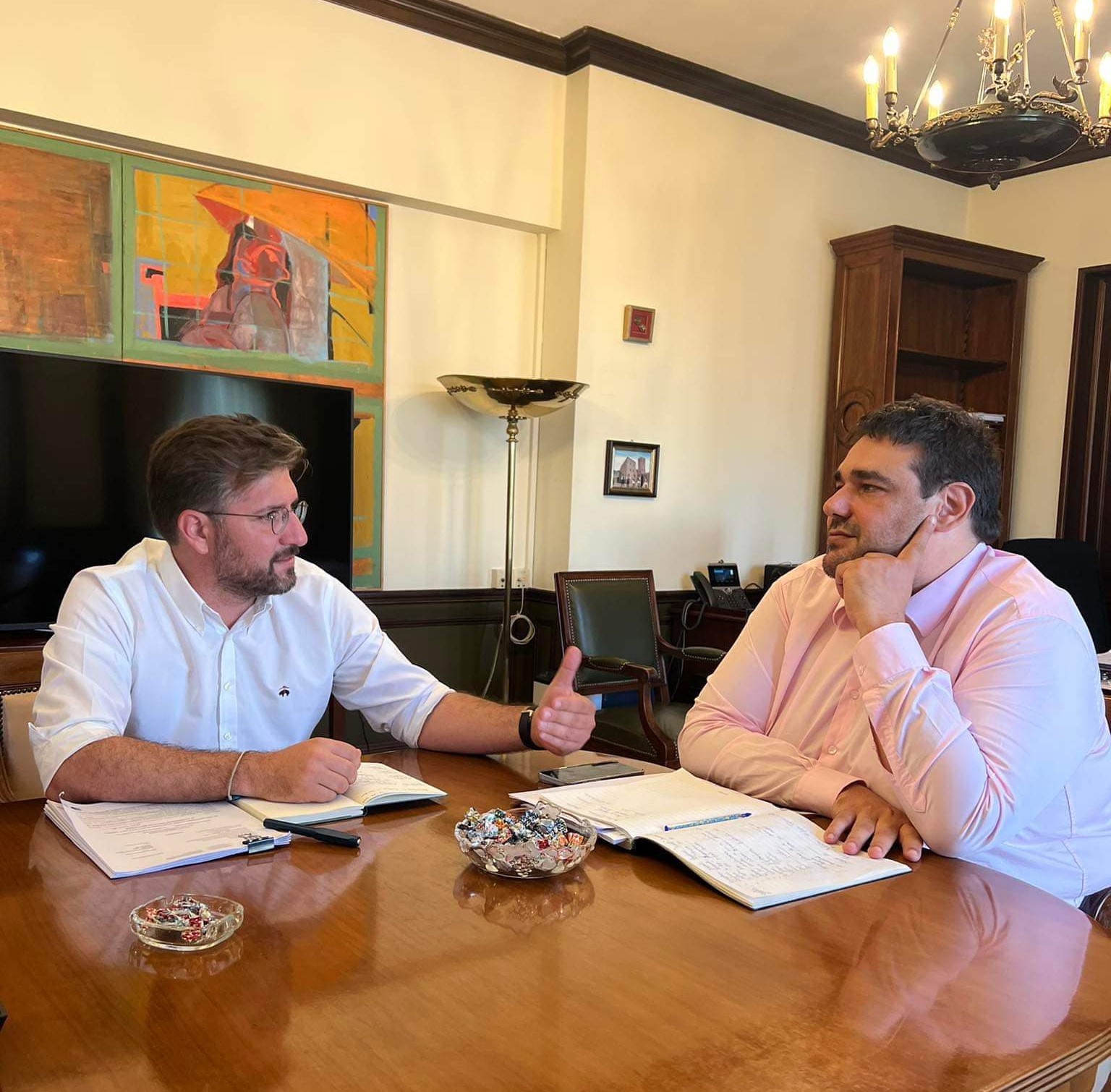 Συνάντηση Μποκέα με Αναπληρωτή Υπουργό Εσωτερικών