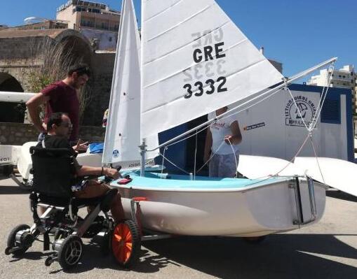 Κοντά στα ΑμεΑ ο Ιστιοπλοϊκός Όμιλος Ηρακλείου