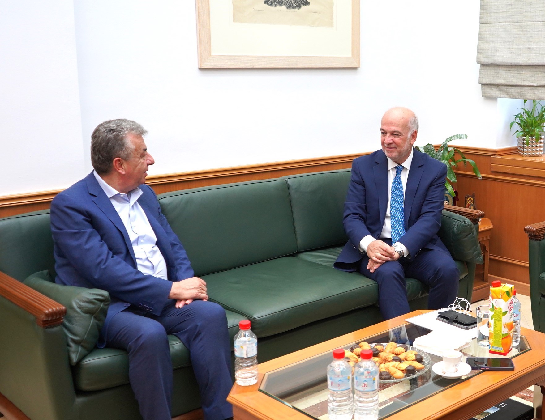 Στον Περιφερειάρχη ο Γιώργος Φλωρίδης