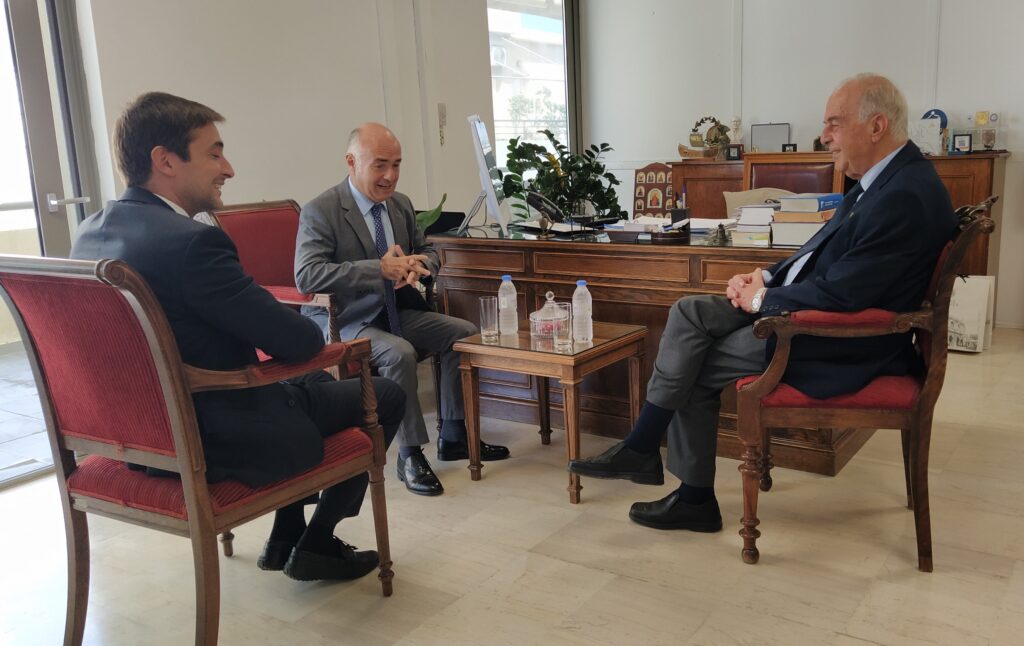 Συνάντηση Δημάρχου Ηρακλείου με τον πρέσβη της Αργεντινής