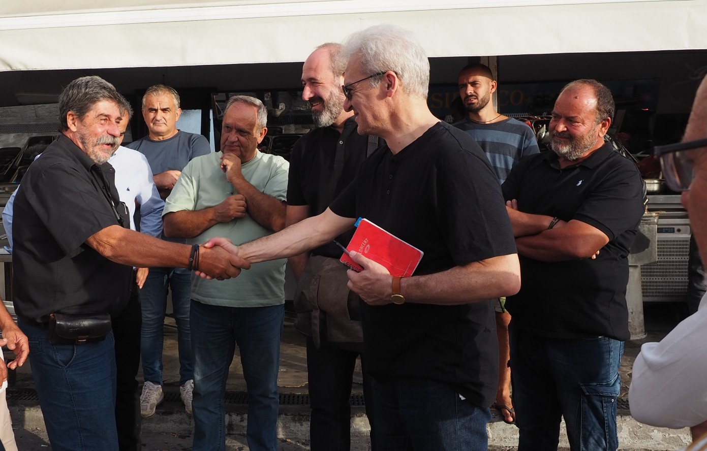 Με τους επαγγελματίες αλιείς συναντήθηκε ο Καλοκαιρινός