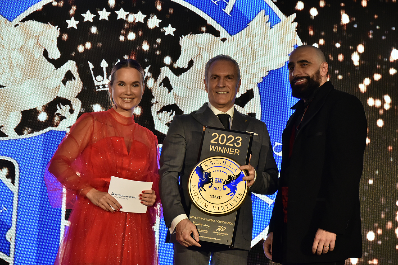 Κορυφαία βράβευση στην CHC Group: Best Hotel Management & Consulting Services in Greece στα Seven Stars Luxury Hospitality & Lifestyle Awards
