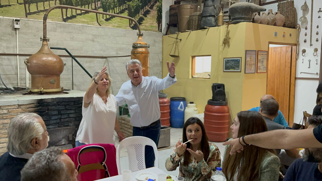 Σε ρακοκάζανο ευχαρίστησε για την εκλογή της η Ελένη Μαράκη