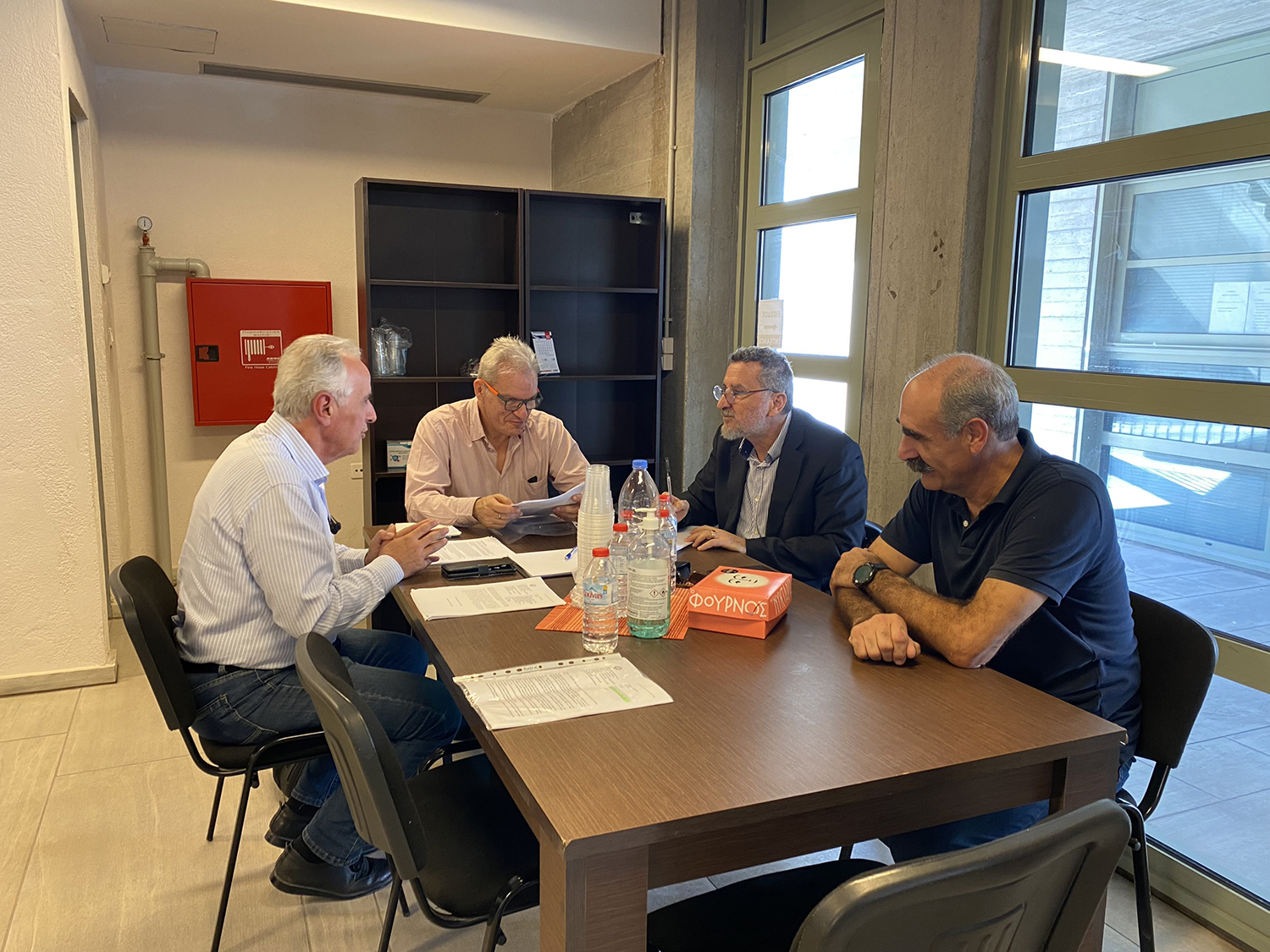 Συνεχίζονται οι συναντήσεις ενημέρωσης και προετοιμασίας του Αλέξη Καλοκαιρινού