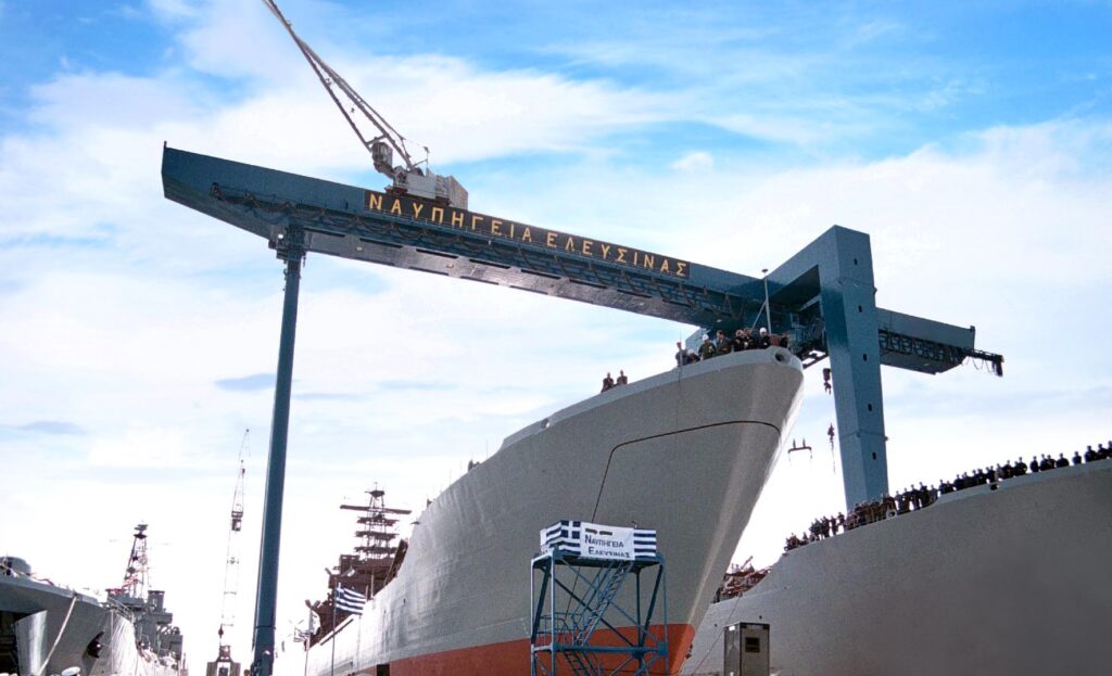 Επαναδραστηριοποιούνται τα ναυπηγεία Ελευσίνας