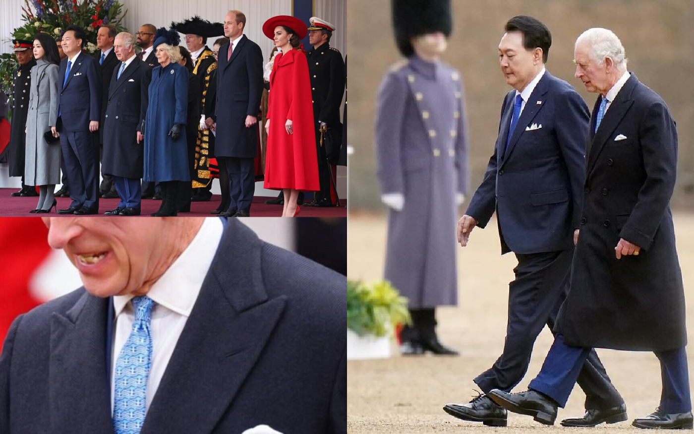 Η γραβάτα με άρωμα Ελλάδας που επέλεξε ο βασιλιάς Κάρολος