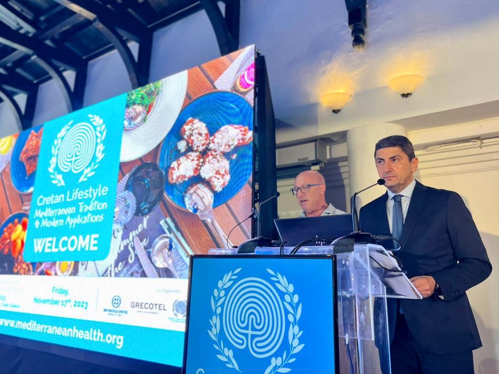 Αυγενάκης: Στοιχείο της πολιτισμικής μας κληρονομίας η γαστρονομική ταυτότητα της Κρήτης