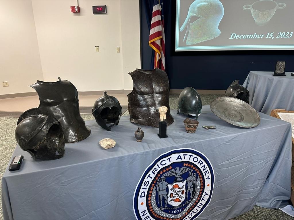 Επιστρέφουν από το Μανχάτταν ελληνικές αρχαιότητες