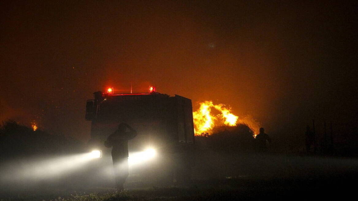 Αναστάτωση από φωτιά στις πρώην κατασκηνώσεις του Κοκκίνη