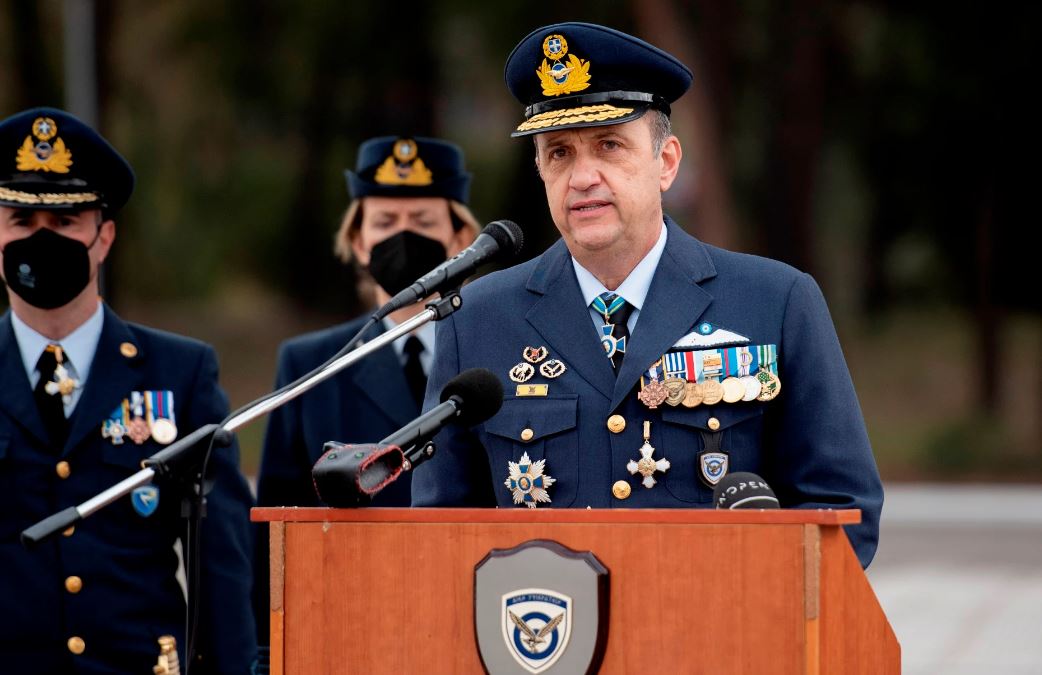 Στην 133 Σμηναρχία Μάχης ο Αρχηγός Γ.Ε.Α.