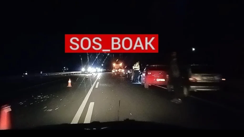 Καραμπόλα τριών οχημάτων επί του ΒΟΑΚ