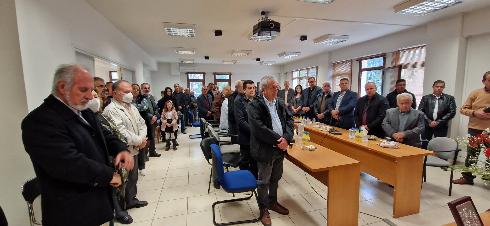 Πρώτη Δοξολογία για το νέο έτος και κοπή της πίτας στο Δήμο Βιάννου