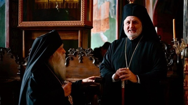 Άγιο Όρος: Στη Μονή Φιλοθέου ο Ελπιδοφόρος