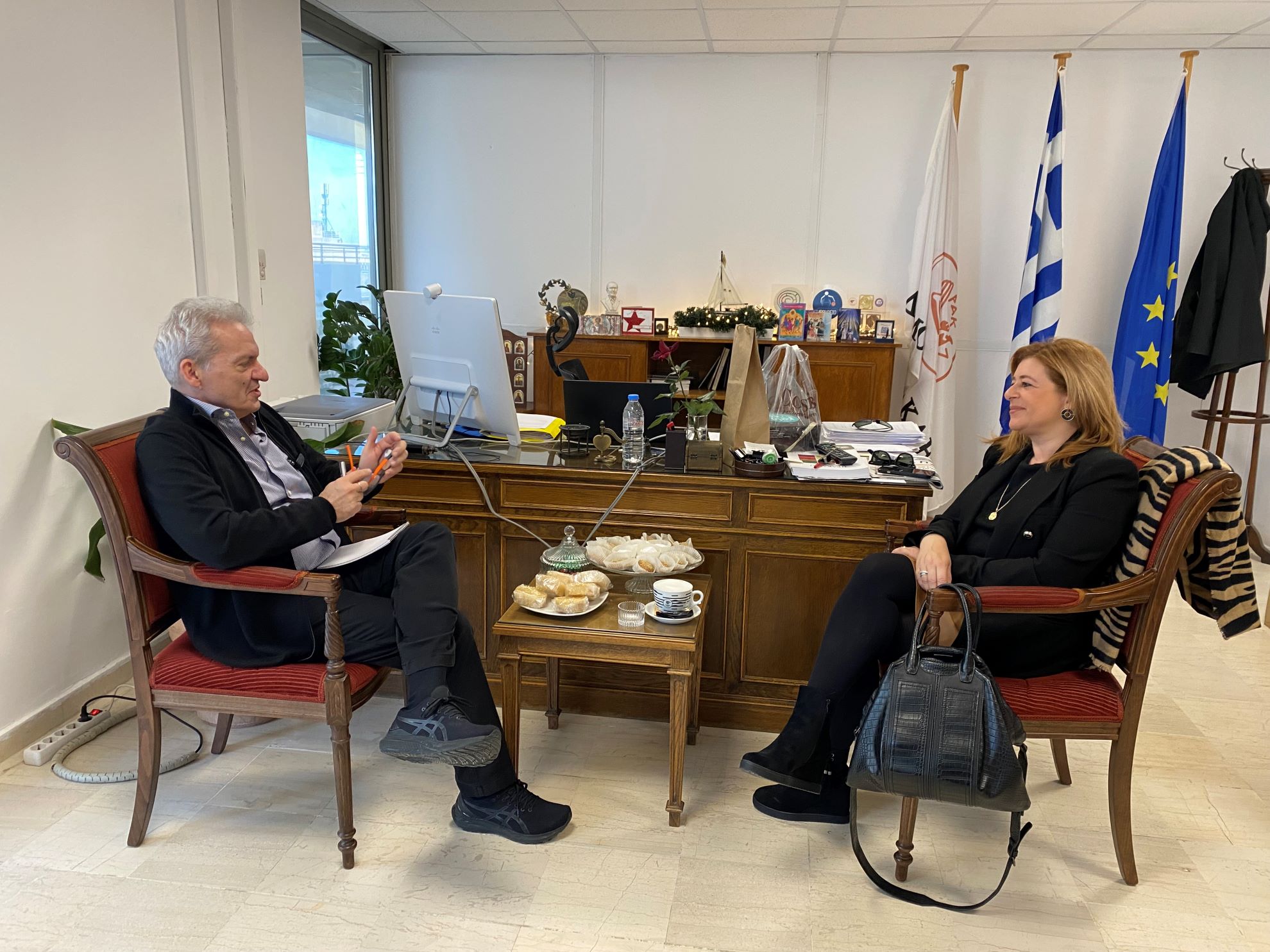 Συναντήθηκαν Καλοκαιρινός και Καναβάκη