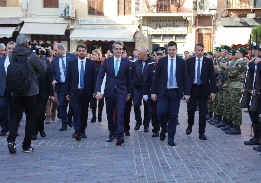 Μητσοτάκης από Χανιά: Θα είμαστε στην πρώτη γραμμή για την αντιμετώπιση των προκλήσεων