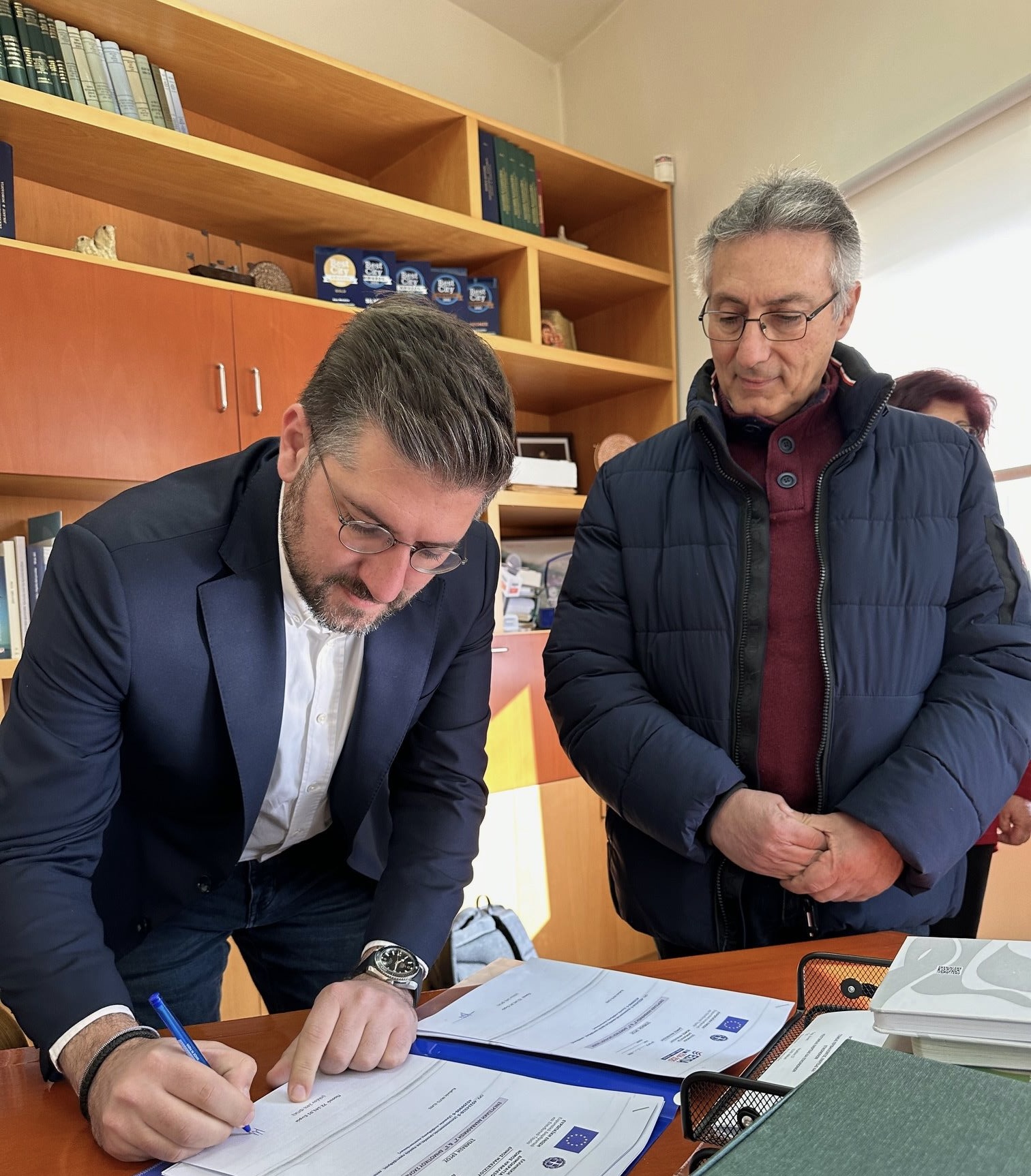 Ενεργειακή αναβάθμιση στο 2ο και 3ο Δημοτικό Γαζίου