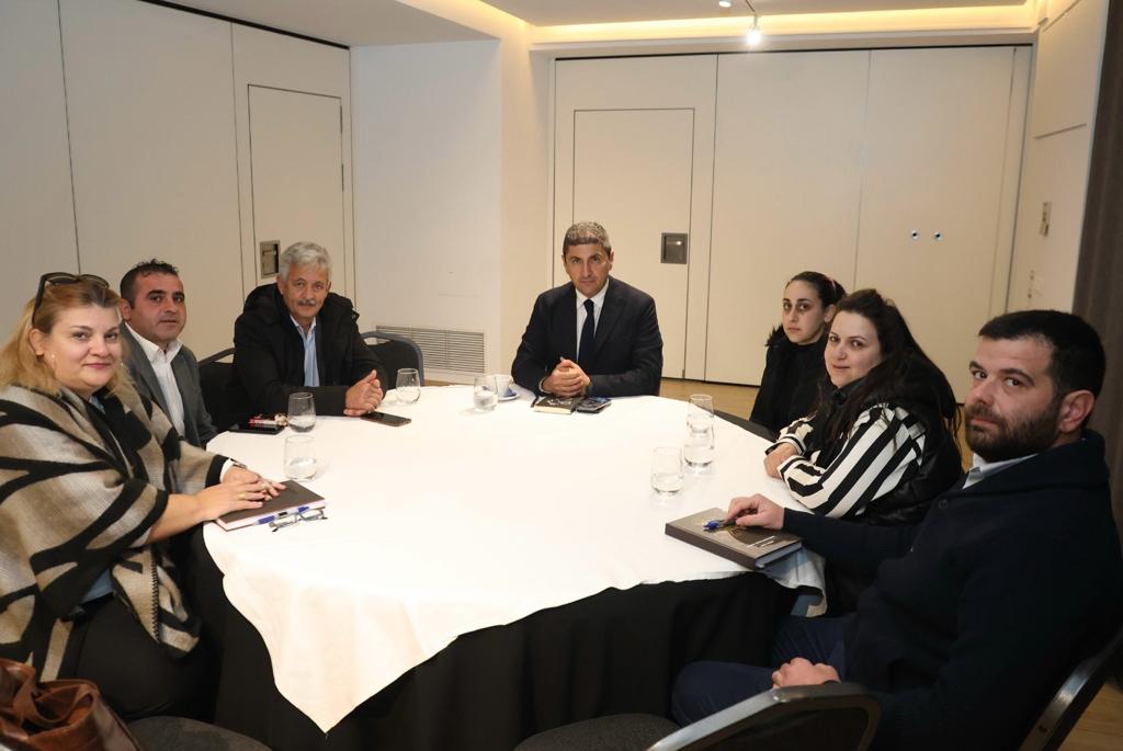 Συνάντηση Υπουργού Αγροτικής Ανάπτυξης και Δημάρχου Οροπεδίου