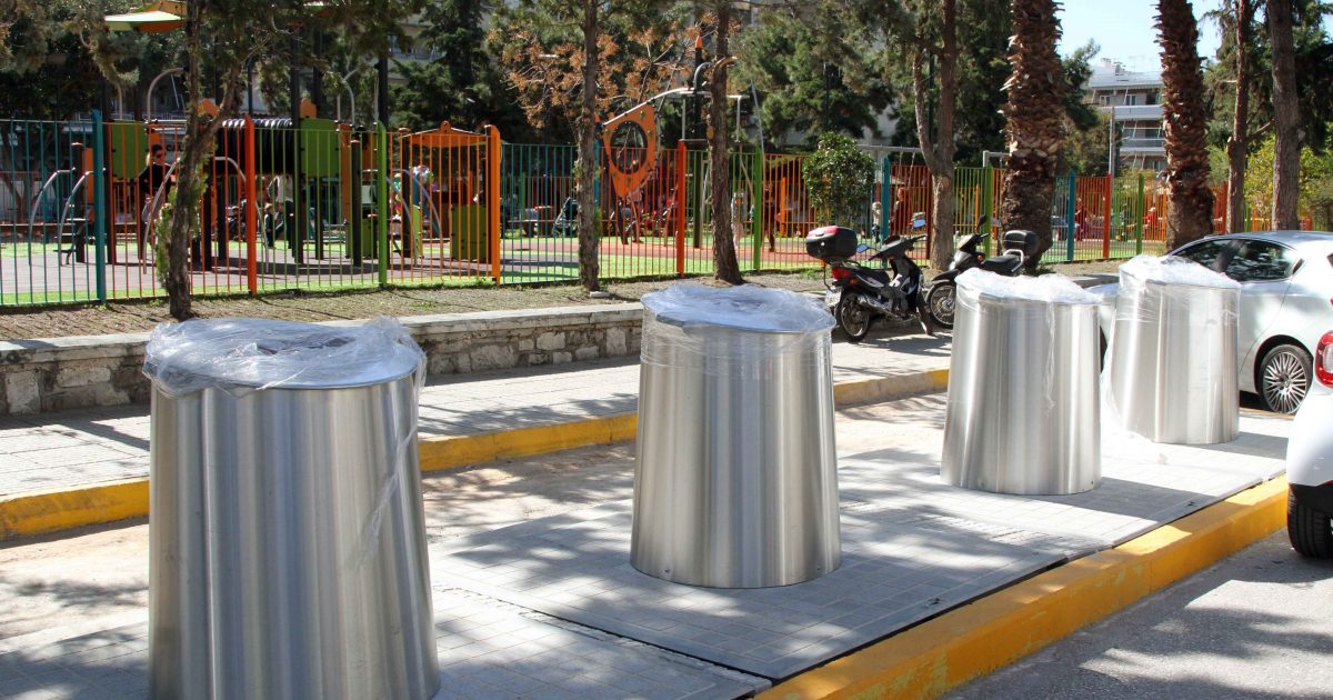 Νέοι υπόγειοι κάδοι στο Ηράκλειο