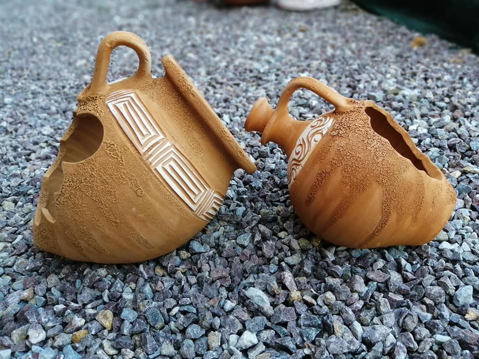 Κεραμικά μιας άλλης εποχής αποκάλυψε η ανέγερση ξενοδοχείου