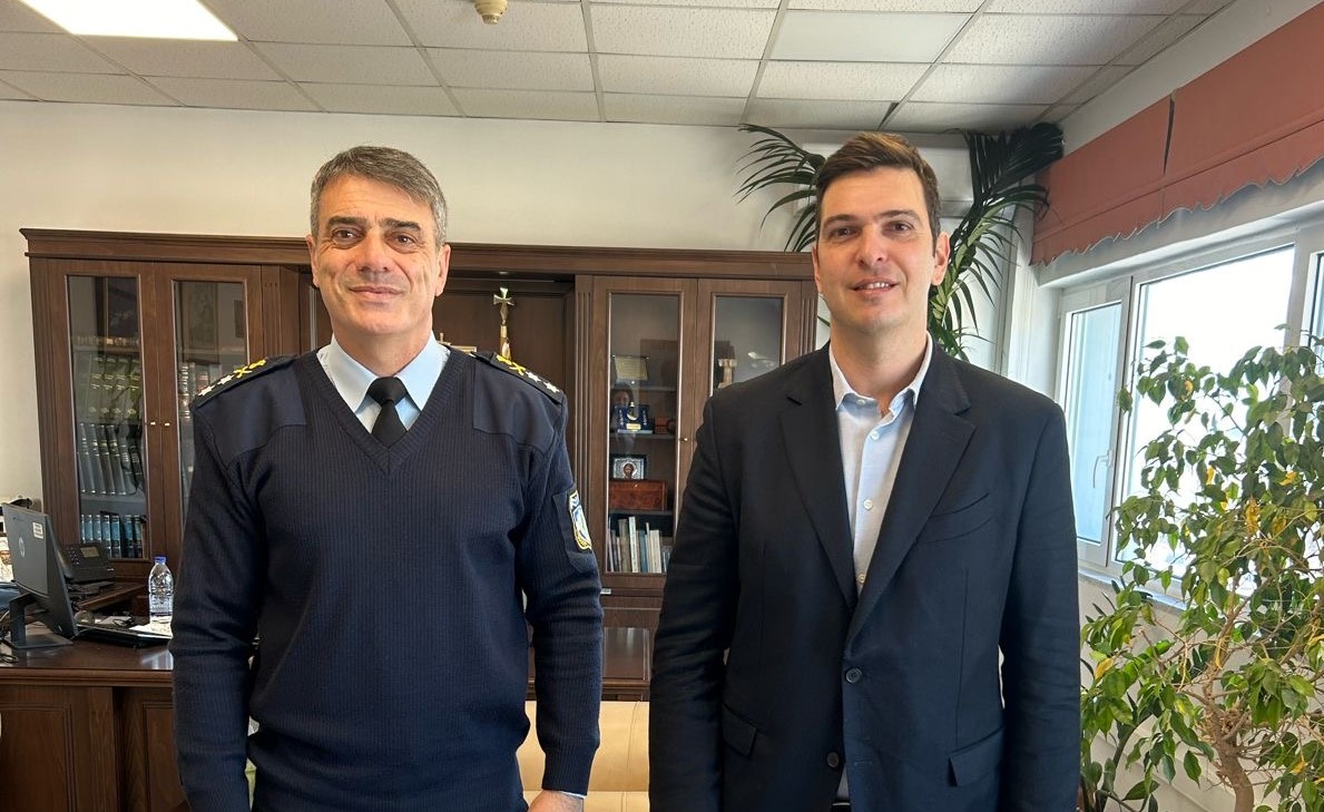 Στο νέο Περιφερειακό Αστυνομικό Διευθυντή ο Αλέξανδρος Μαρκογιαννάκης