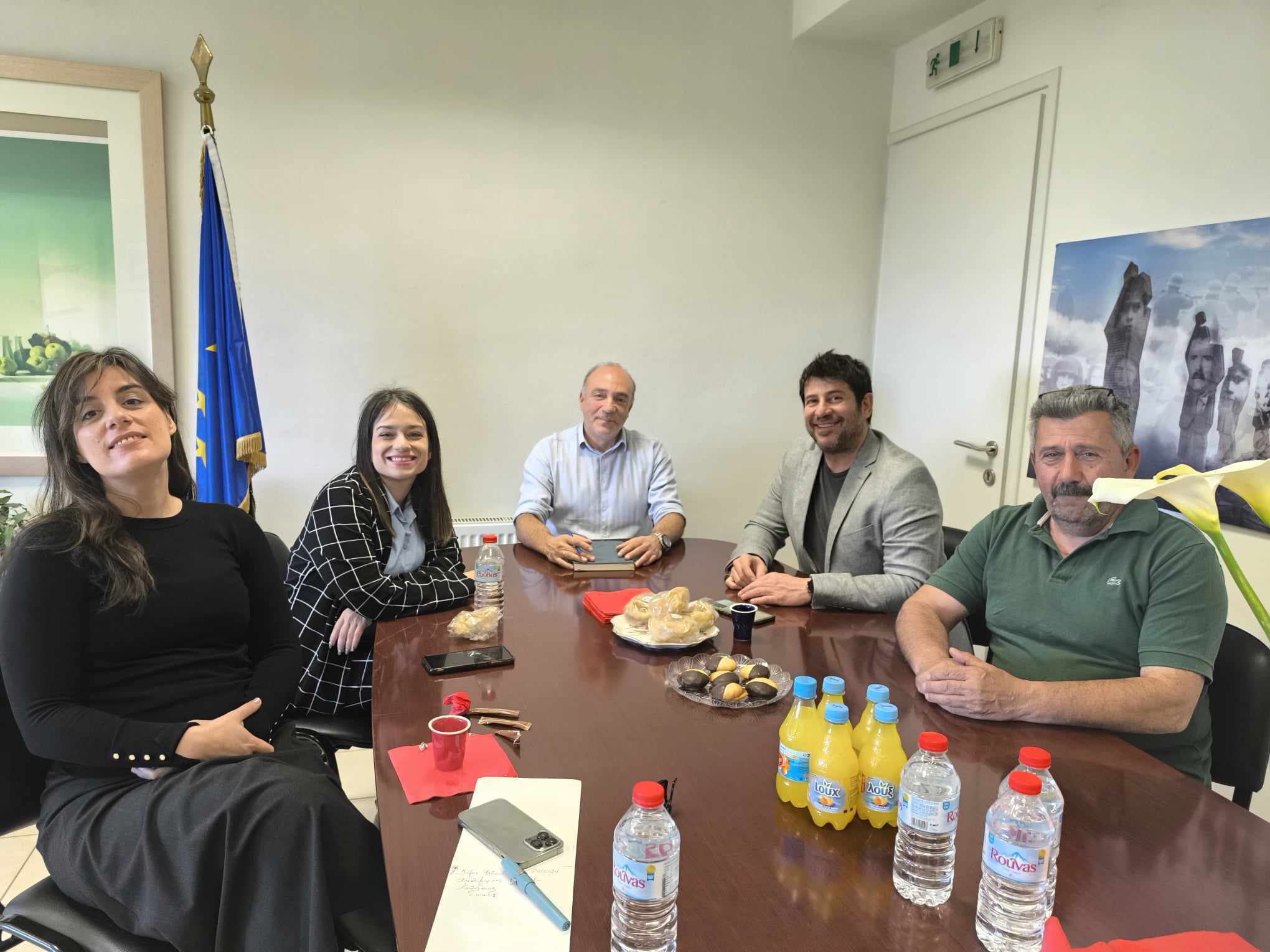 Στο Δήμο Βιάννου ο Αλέξης Γεωργούλης