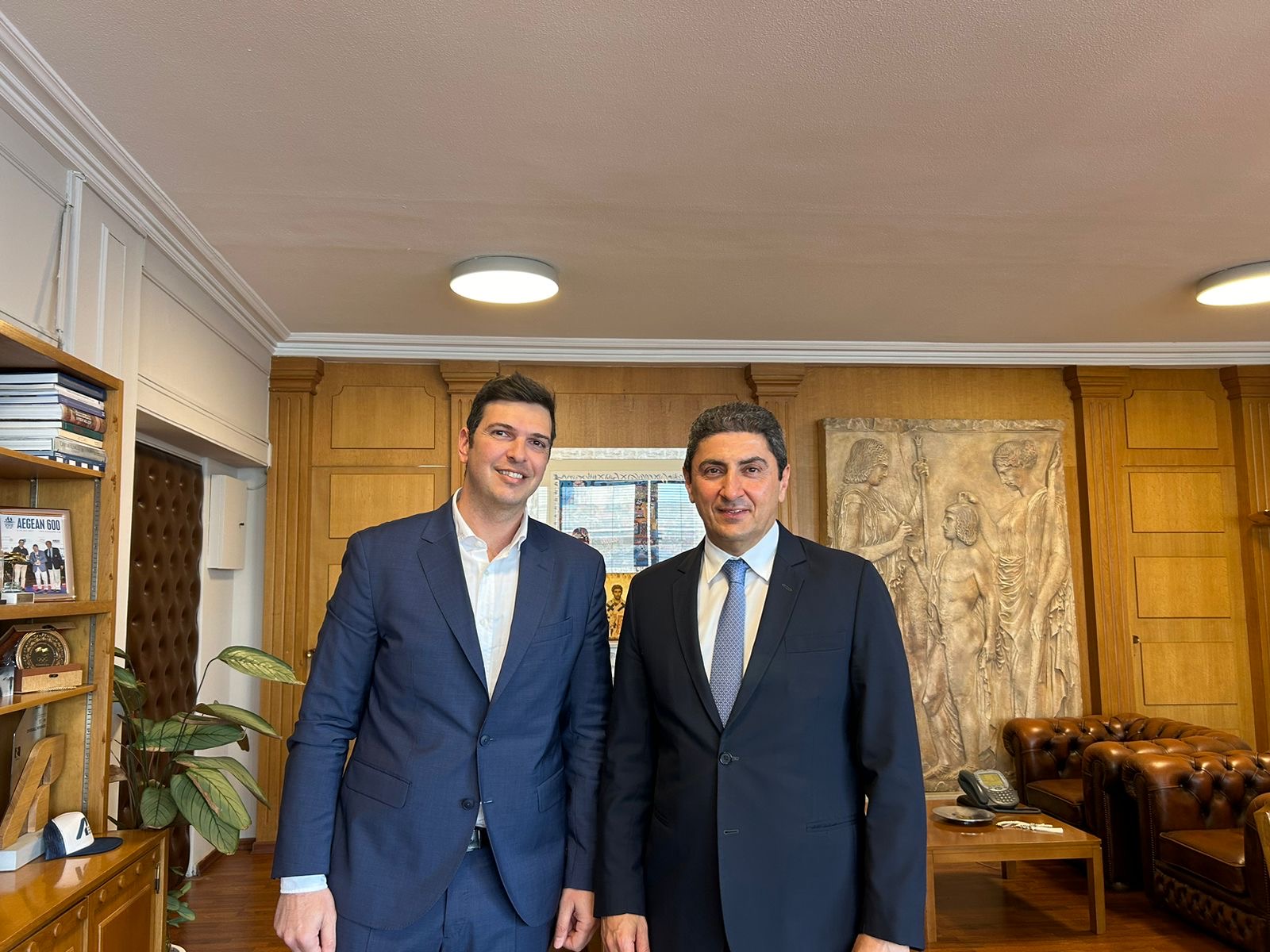 Με τον Υπουργό Αγροτικής Ανάπτυξης ο Αλέξανδρος Μαρκογιαννάκης