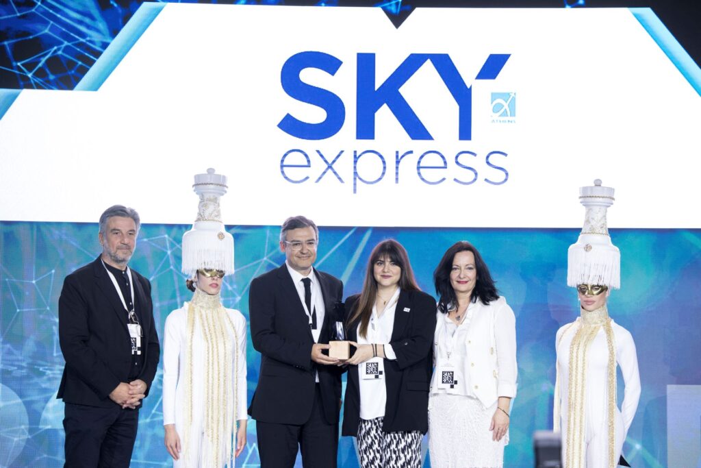 SKY express: 3 ακόμη διακρίσεις για τη διπλά βραβευμένη στην Ευρώπη ελληνική αεροπορική εταιρεία